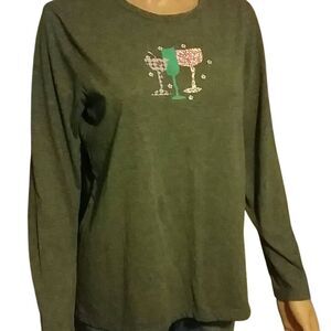 June Daisy wine glass top L